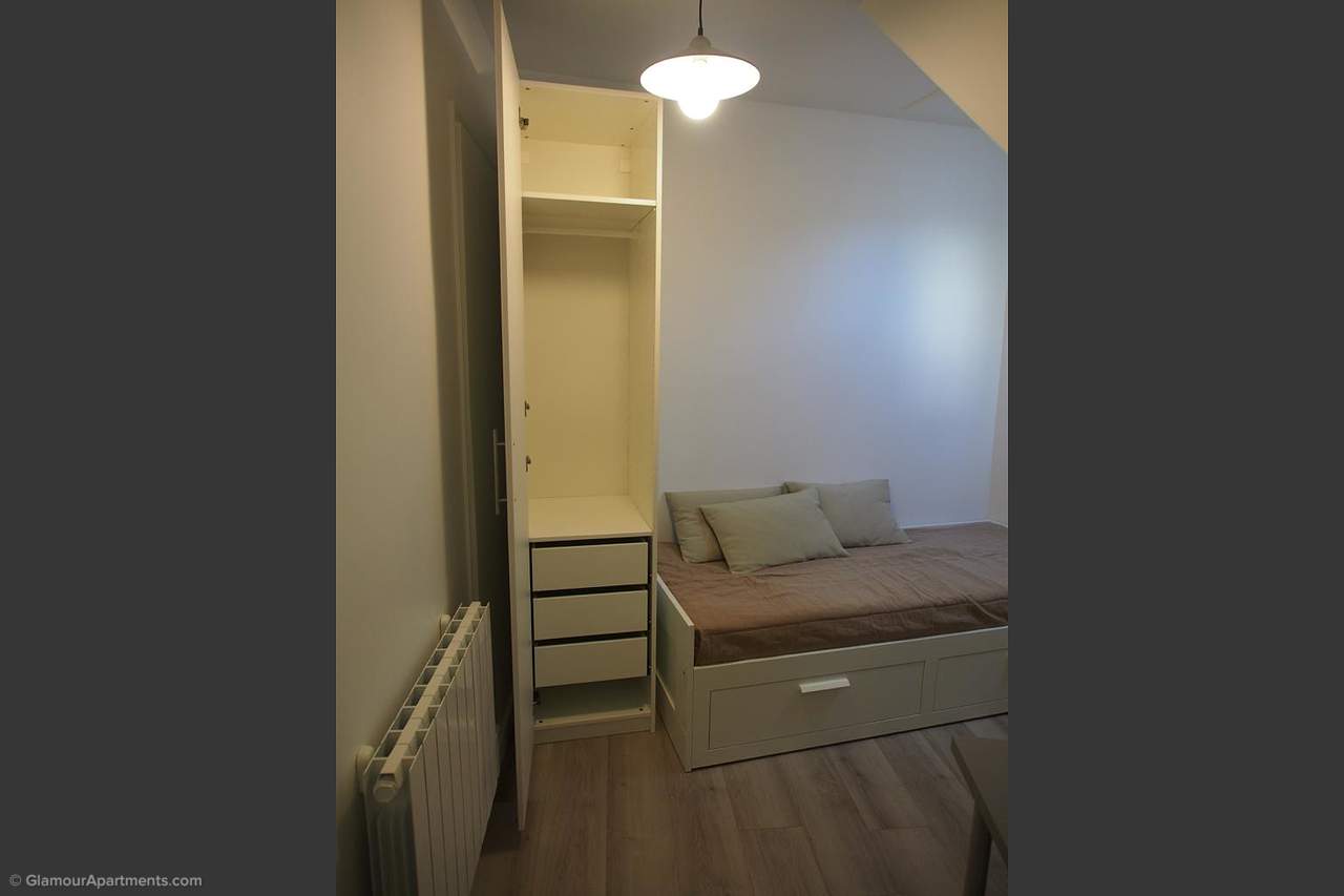 The bedroom