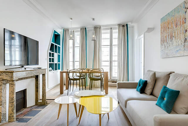 The living room
