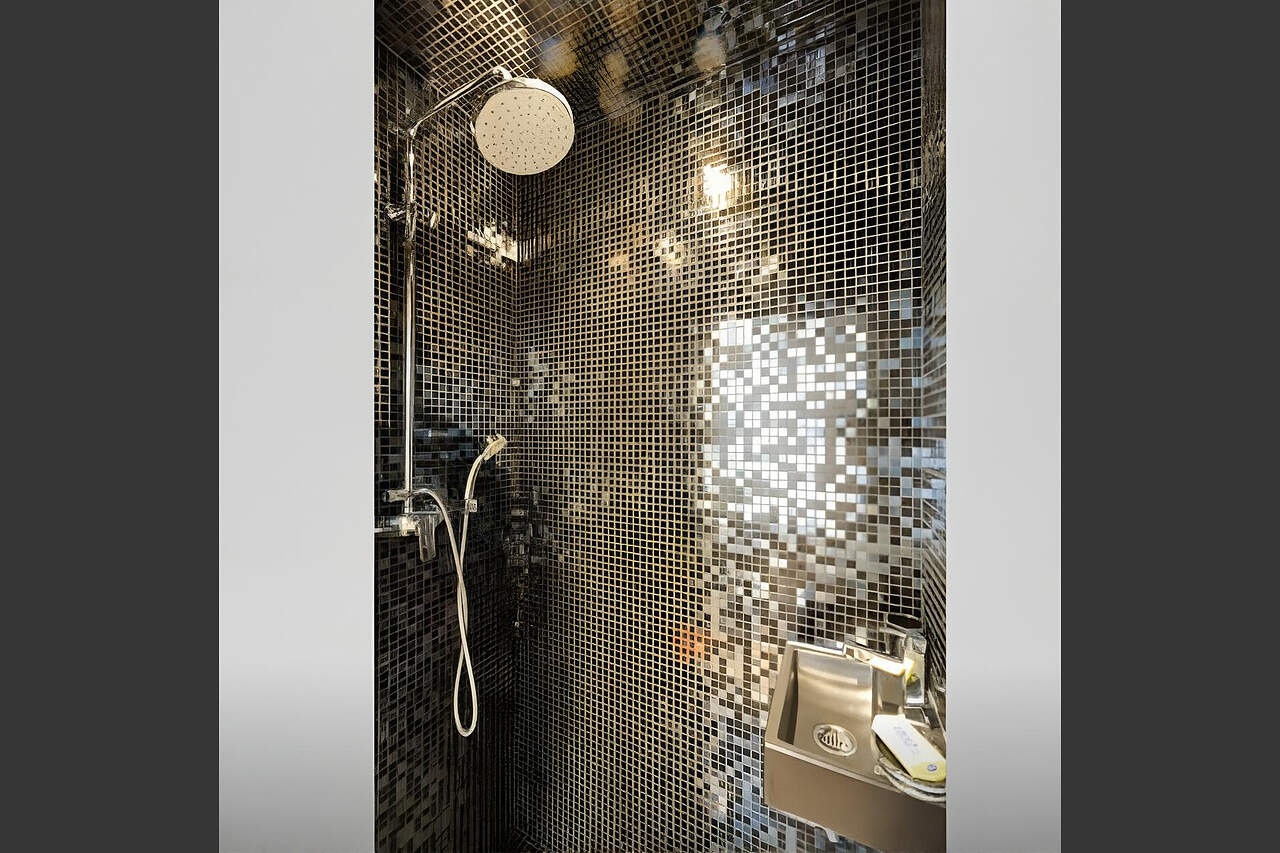 The bathroom