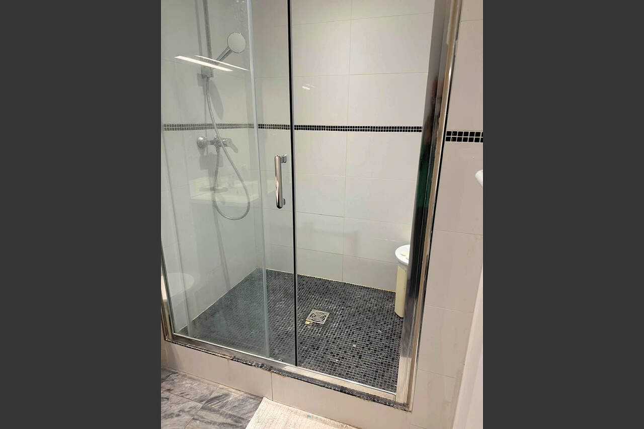 The bathroom