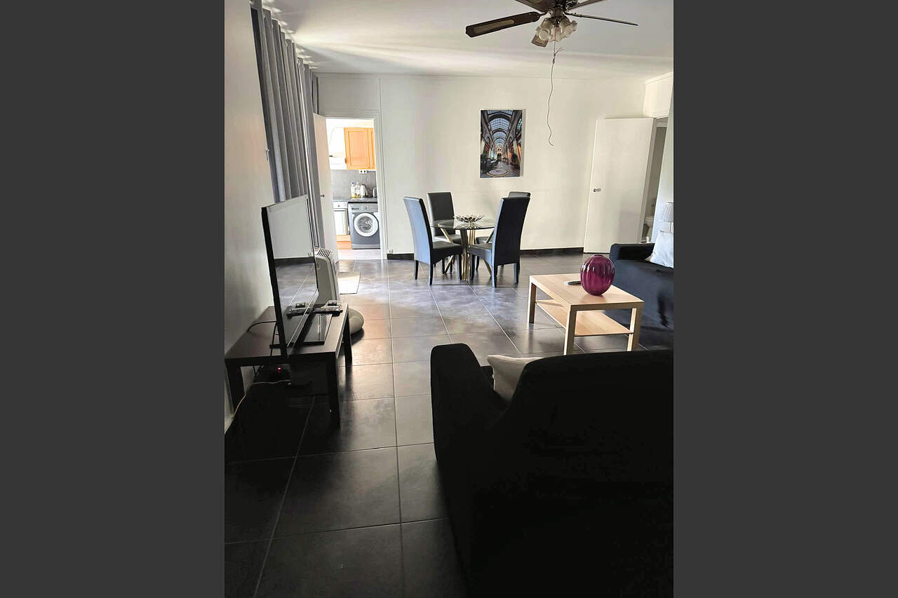 The living room