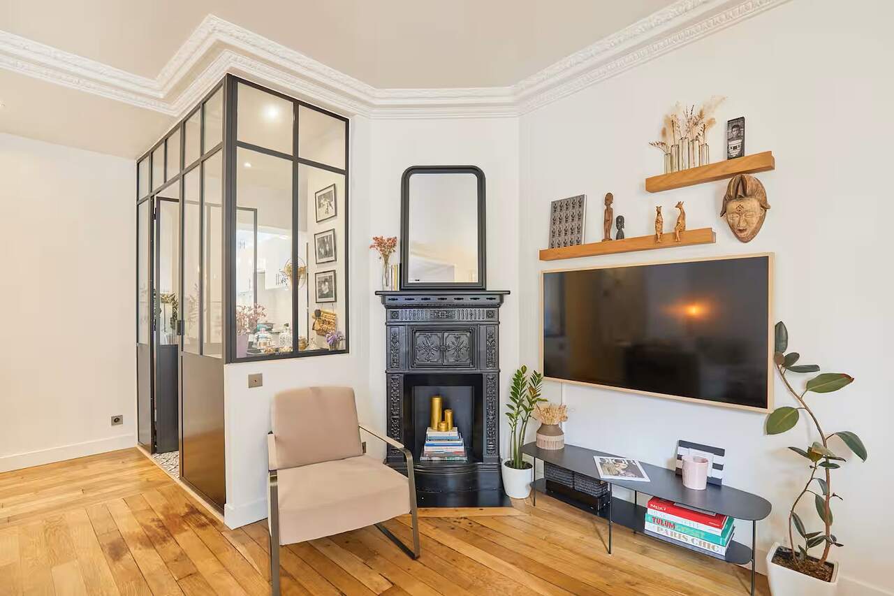 The living room
