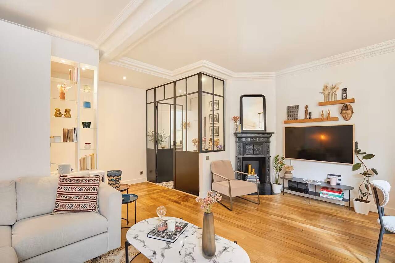 The living room