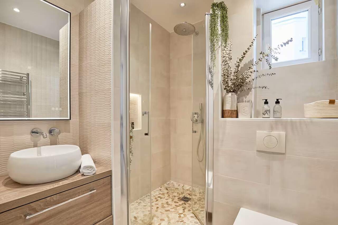 The bathroom