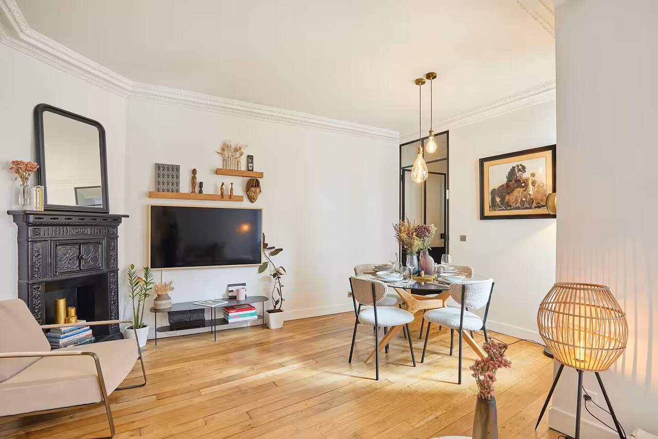 The living room