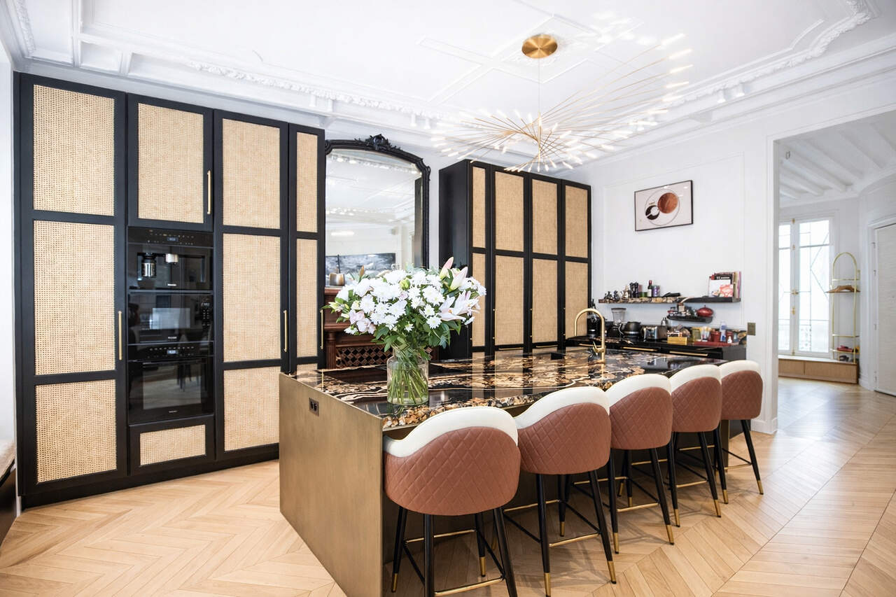 The dining room