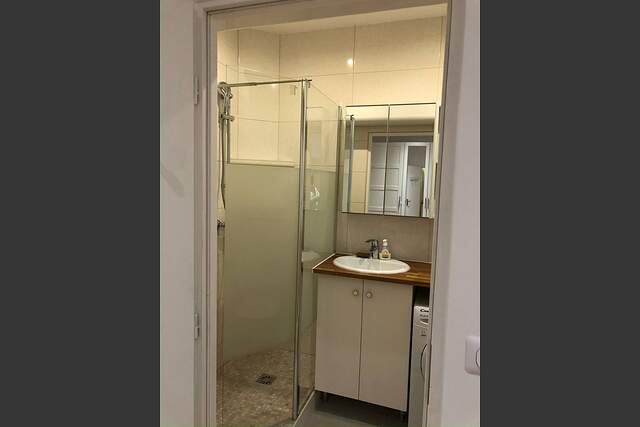 The bathroom
