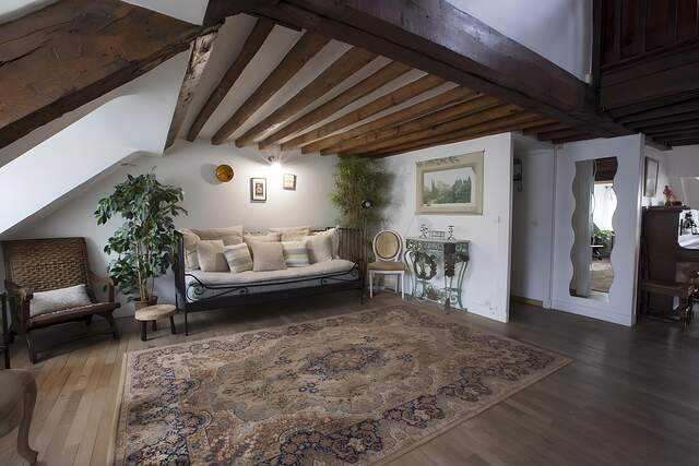 The living room