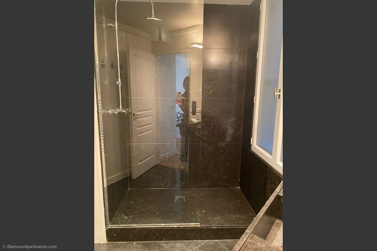 The bathroom