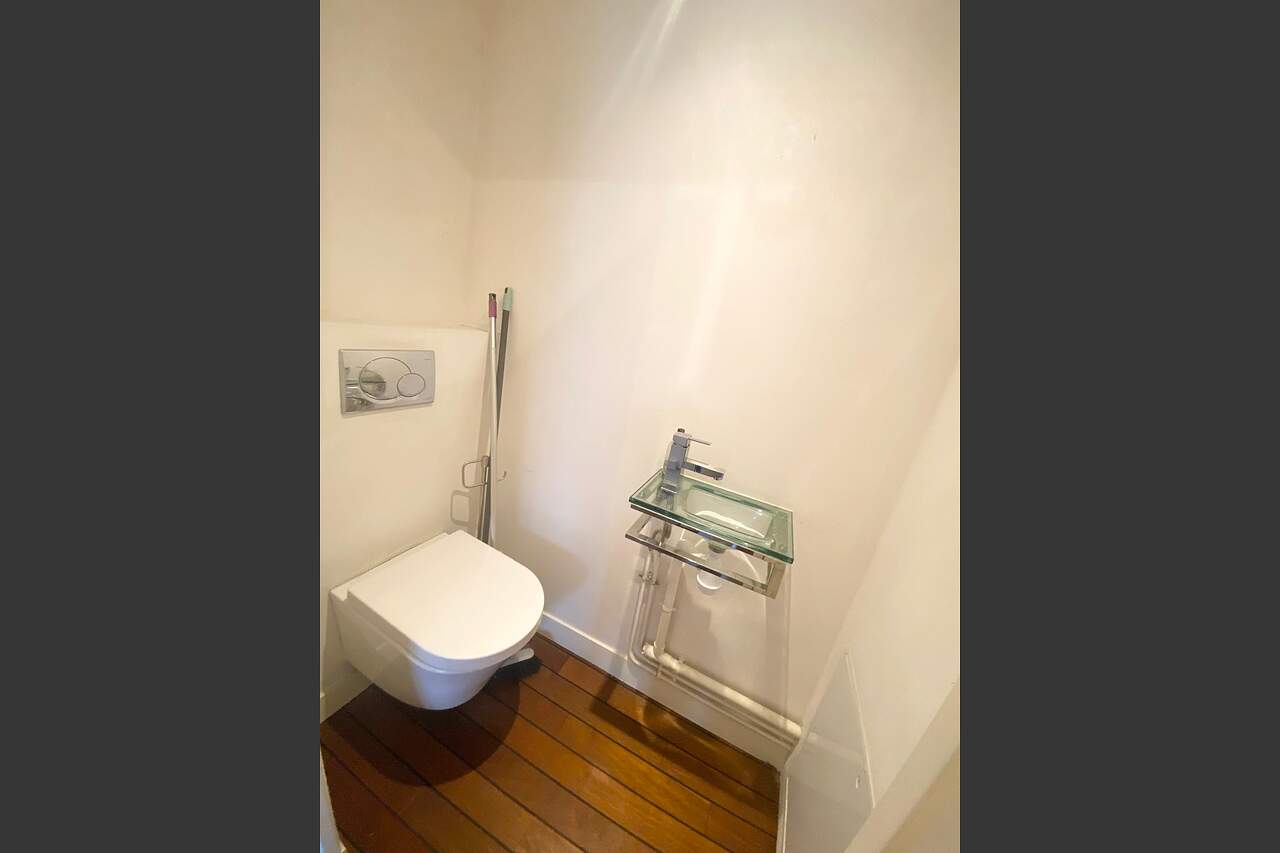 The toilet