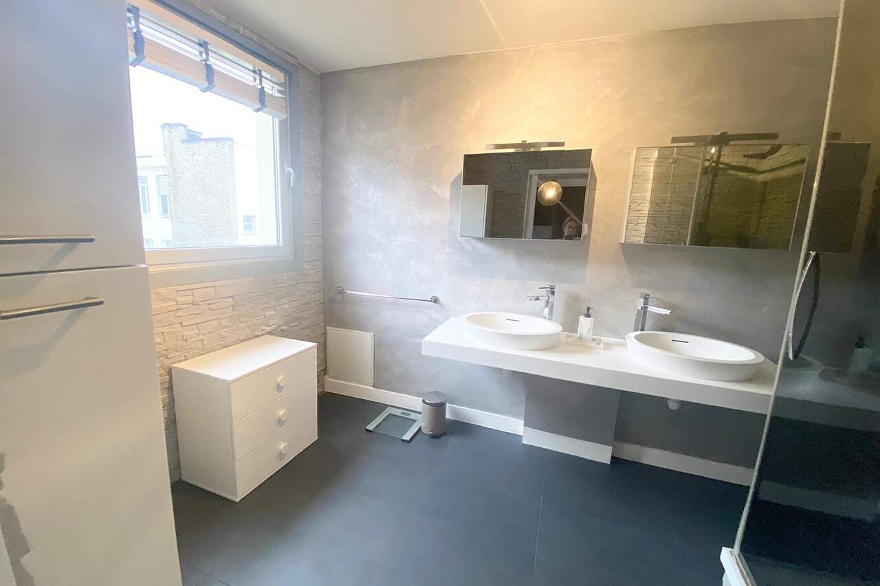 The bathroom