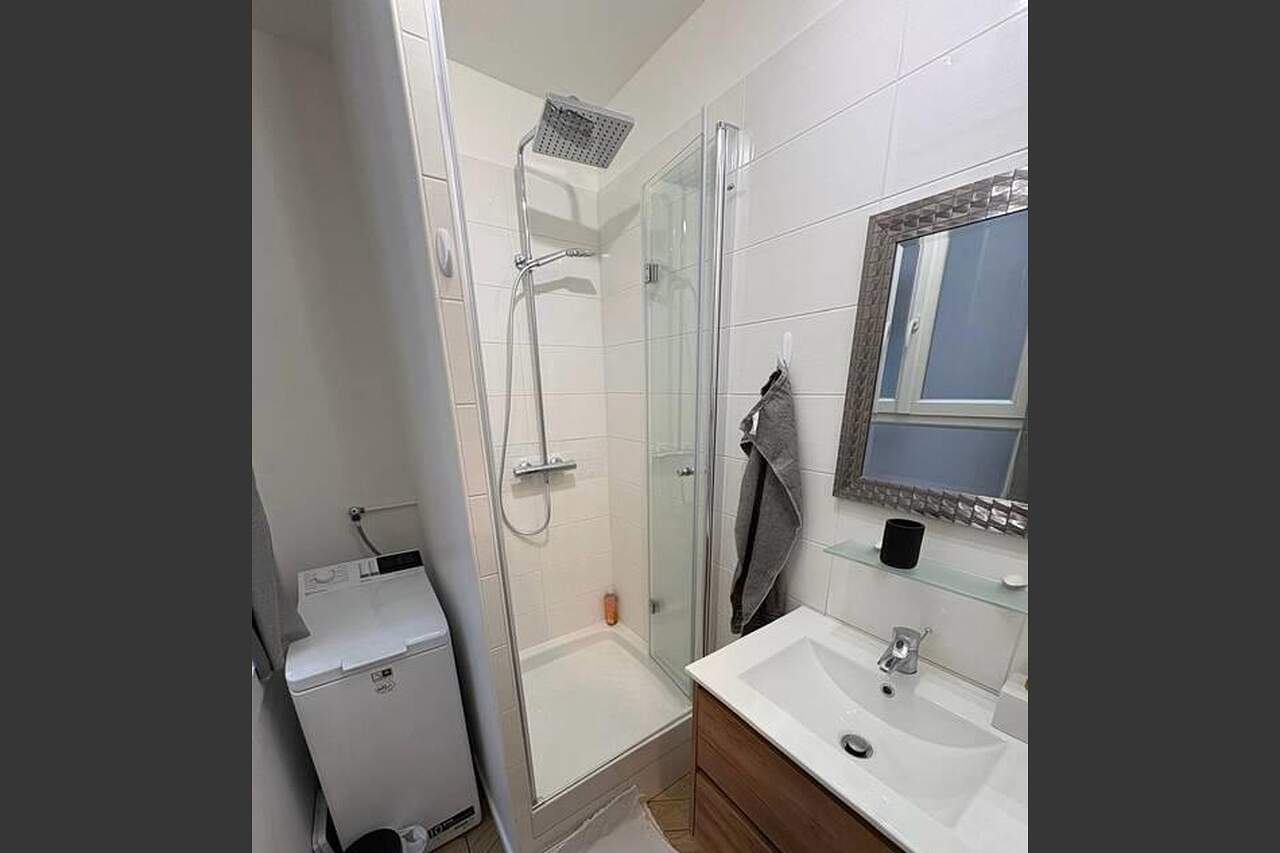 The bathroom