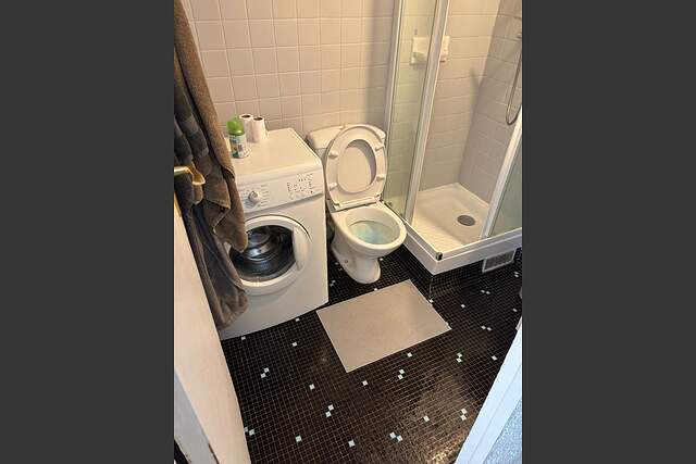 The bathroom