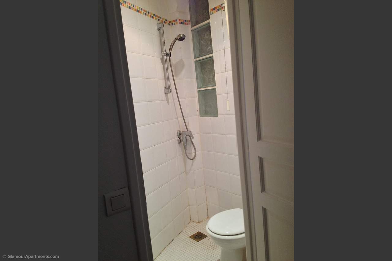 The bathroom
