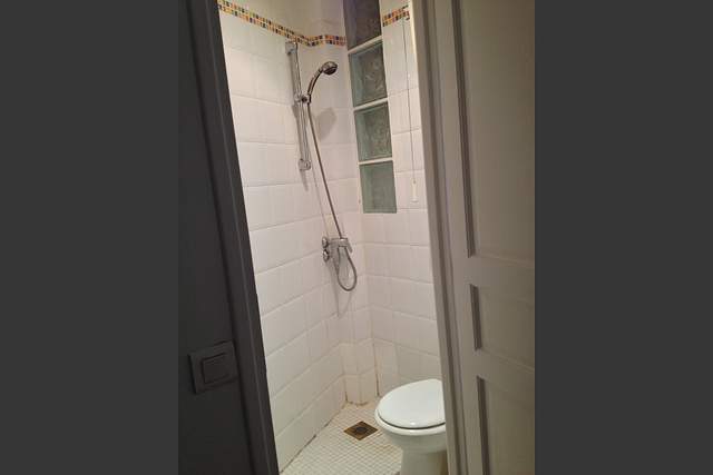 The bathroom