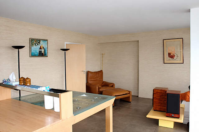 The living room