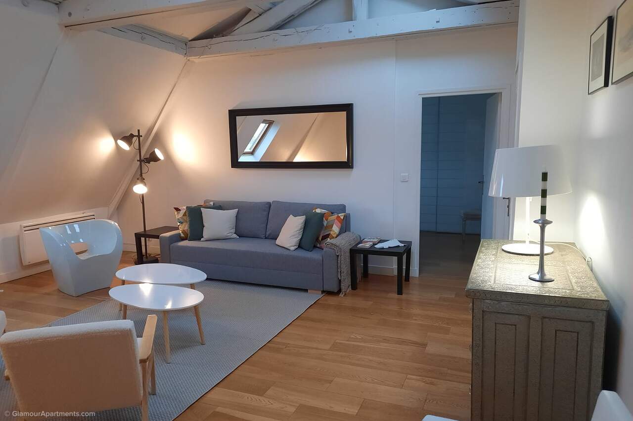 The living room
