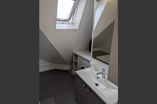 The bathroom