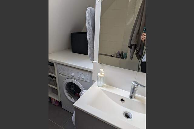 The bathroom