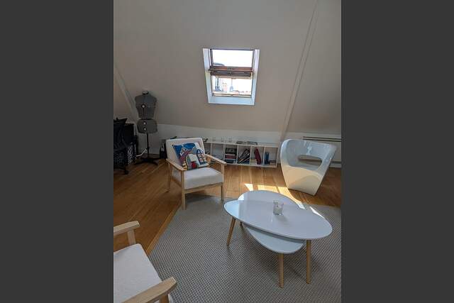 The living room