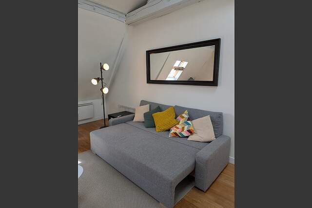 The living room