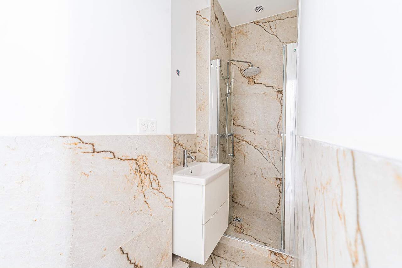 The bathroom
