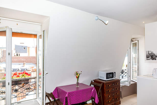 The living room