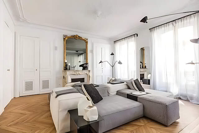 The living room