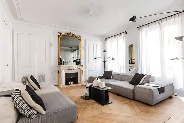 The living room