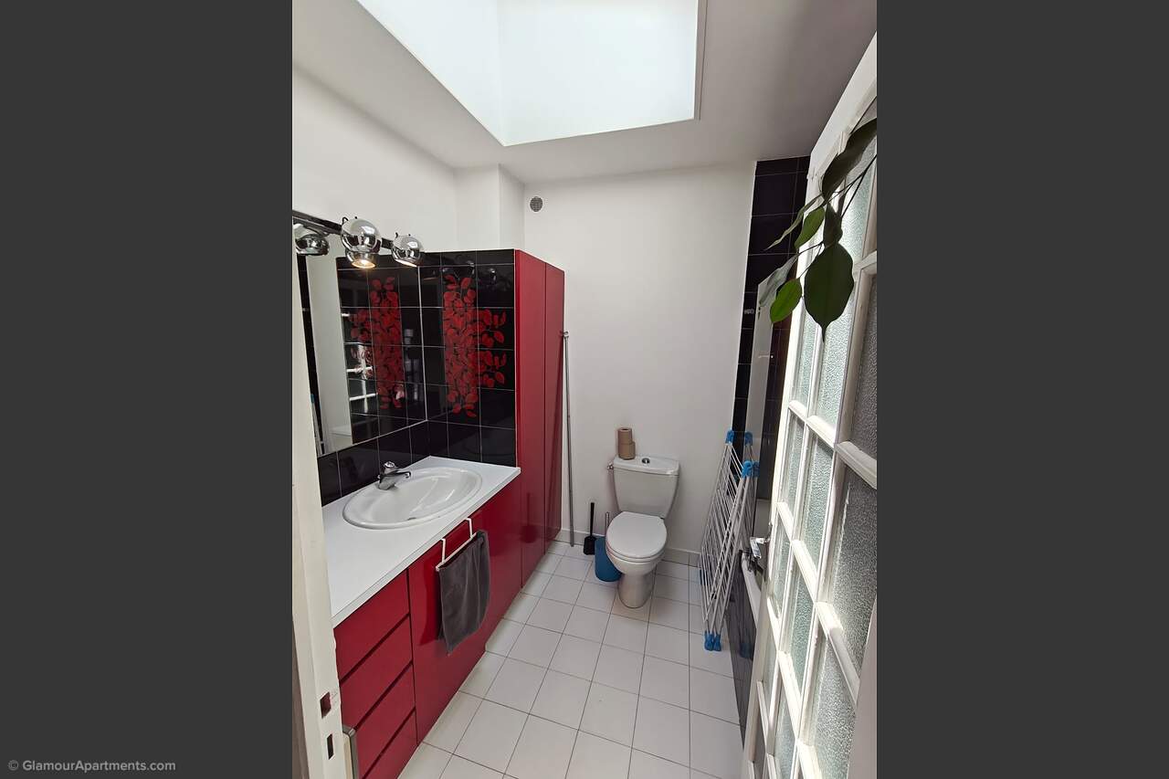 The bathroom