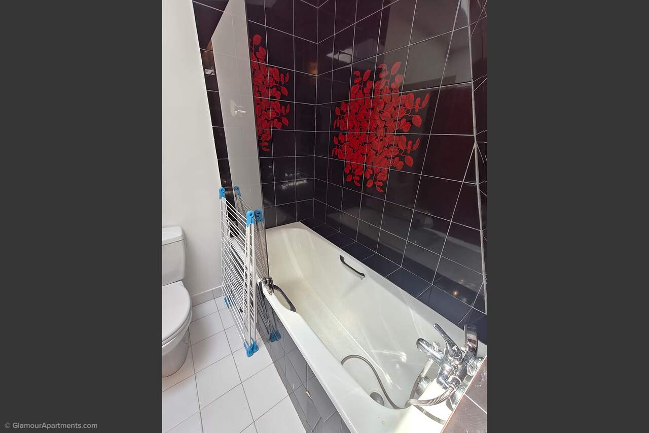 The bathroom