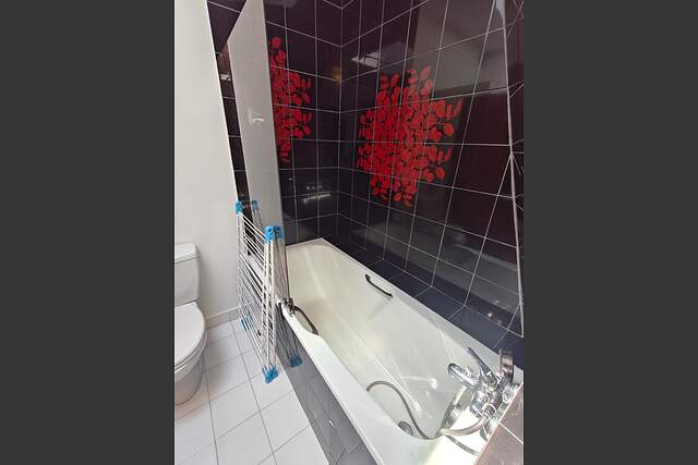 The bathroom