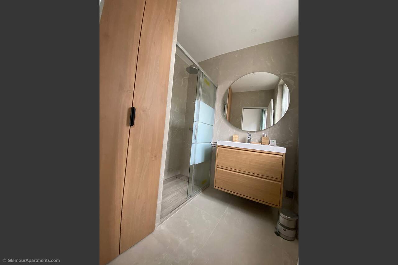 The bathroom