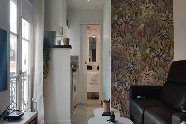 The living room