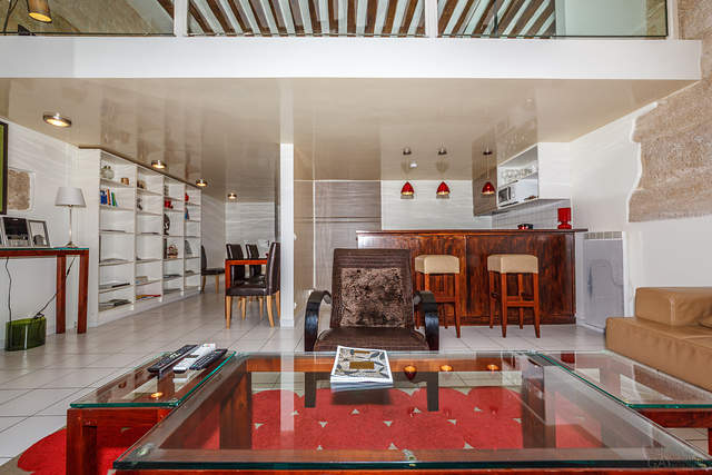The living room