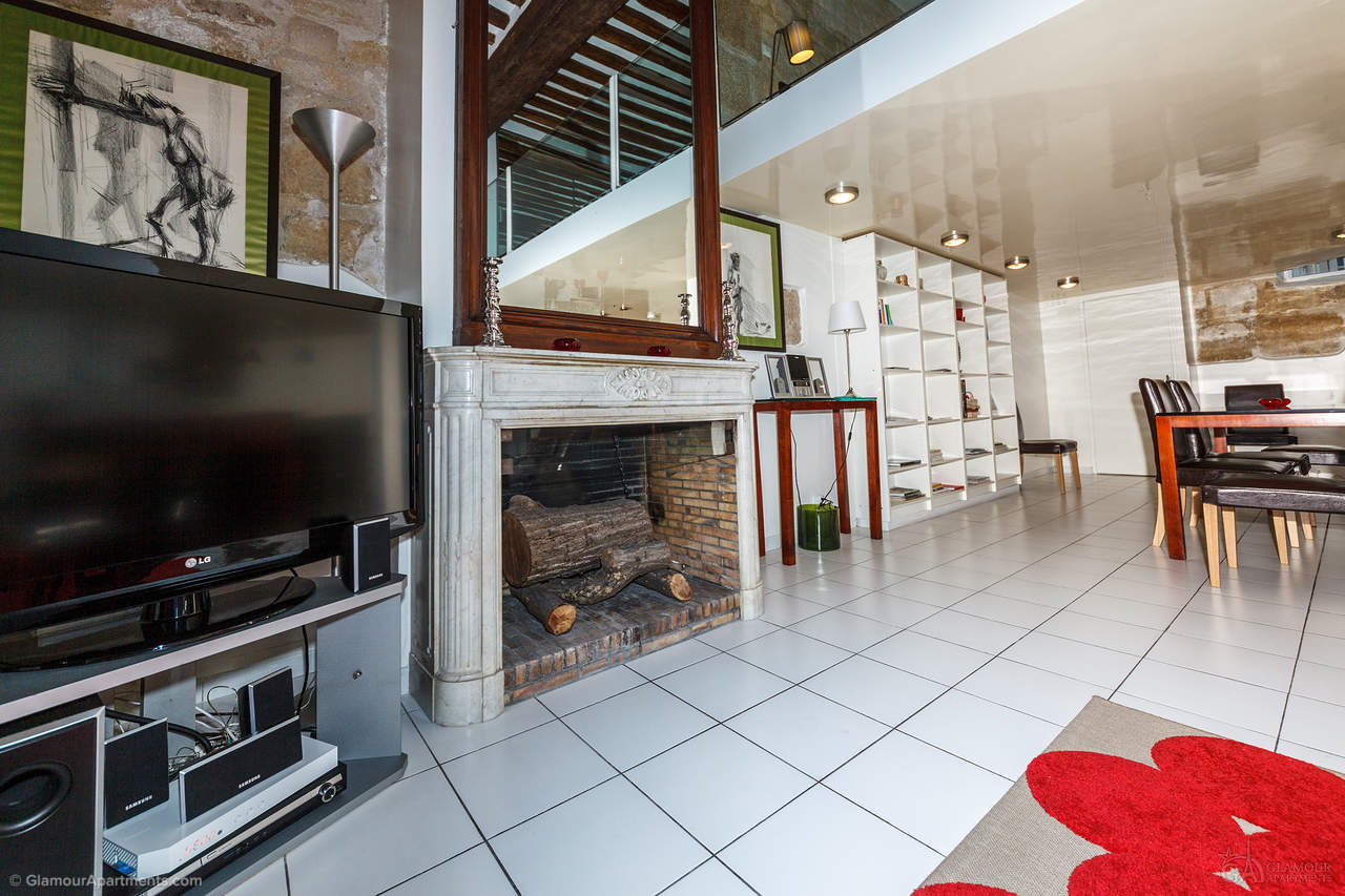 The living room