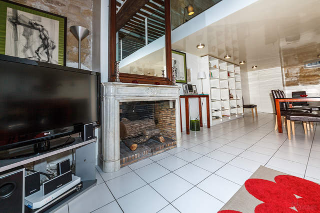 The living room