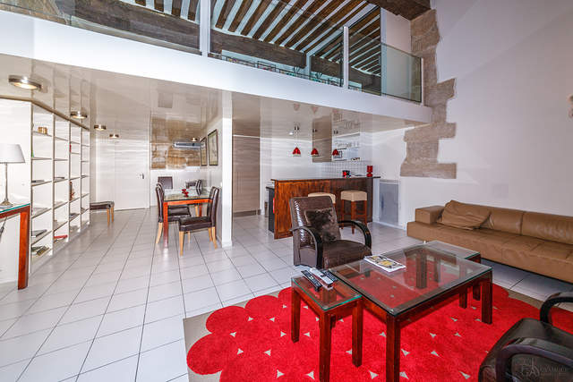 The living room