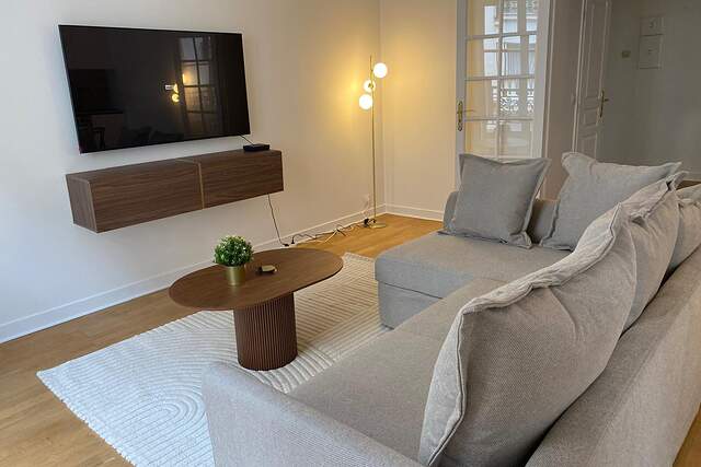 The living room