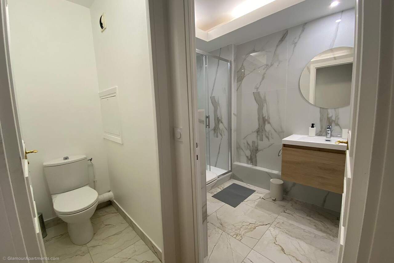 The bathroom