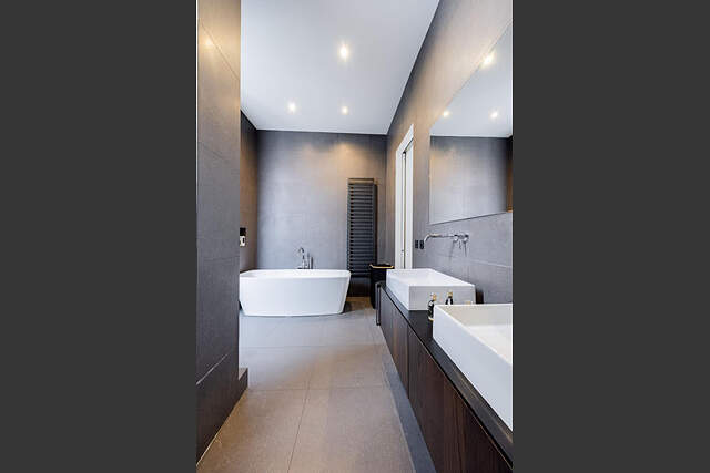The bathroom