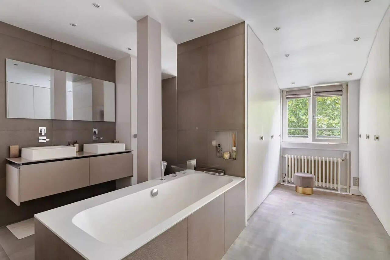 The bathroom