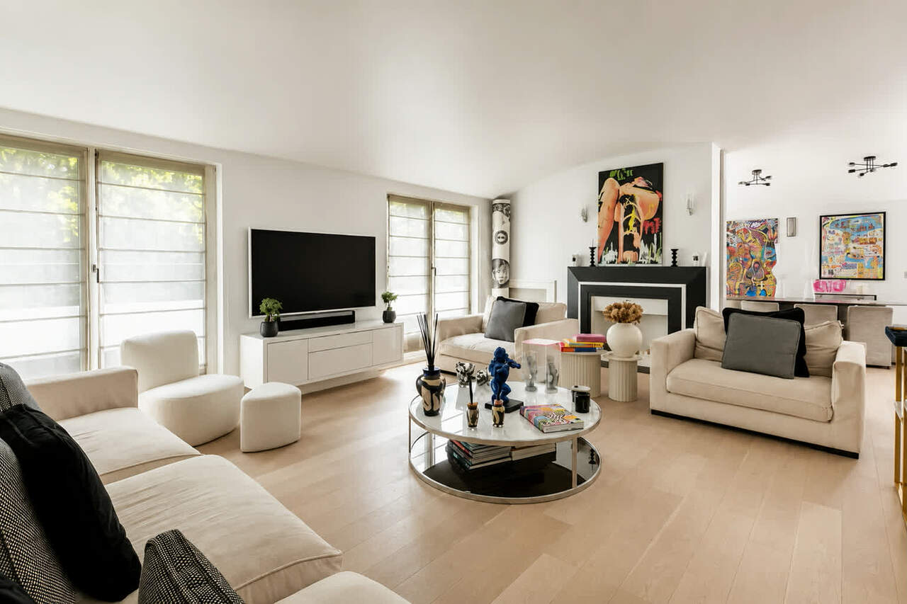 The living room