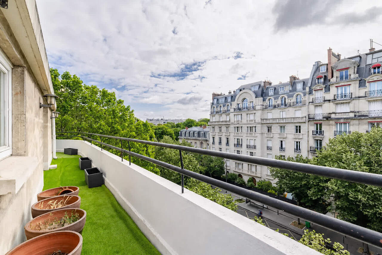 The terrace