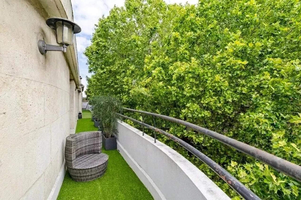 The terrace