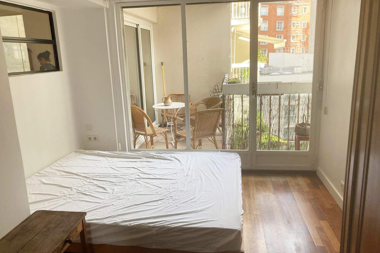 The bedroom